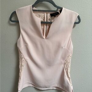 Ted Baker Blush Lace Detail Blouse